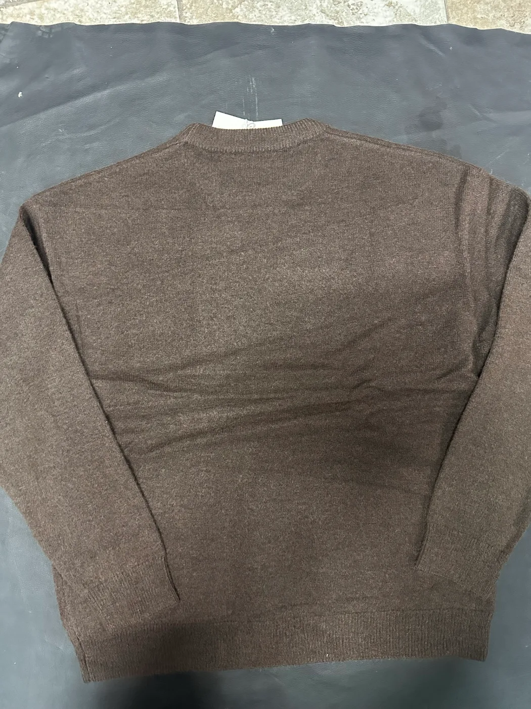 Maglia marrone girocollo, foto 3 di 4