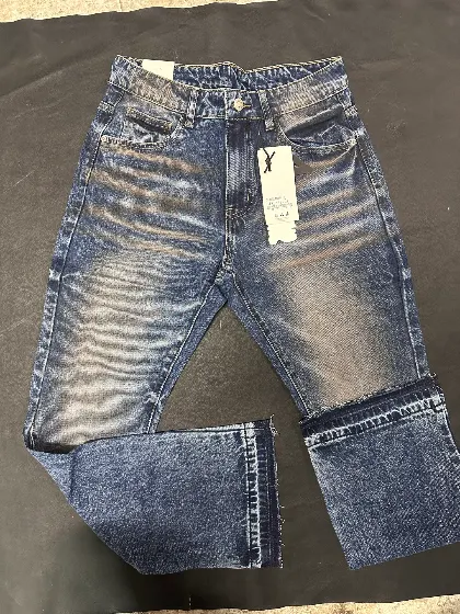 Jeans blu sfumato