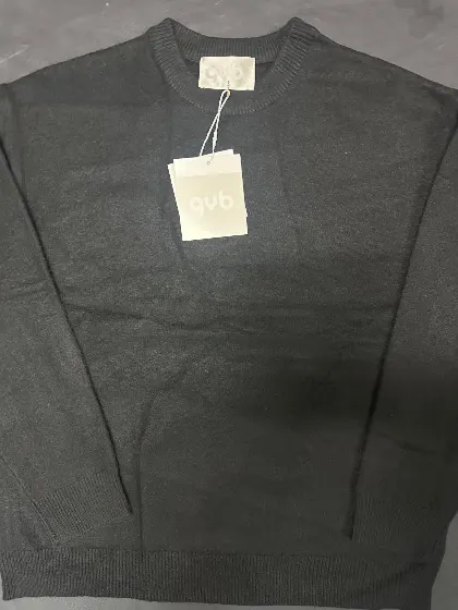 Maglia nera girocollo