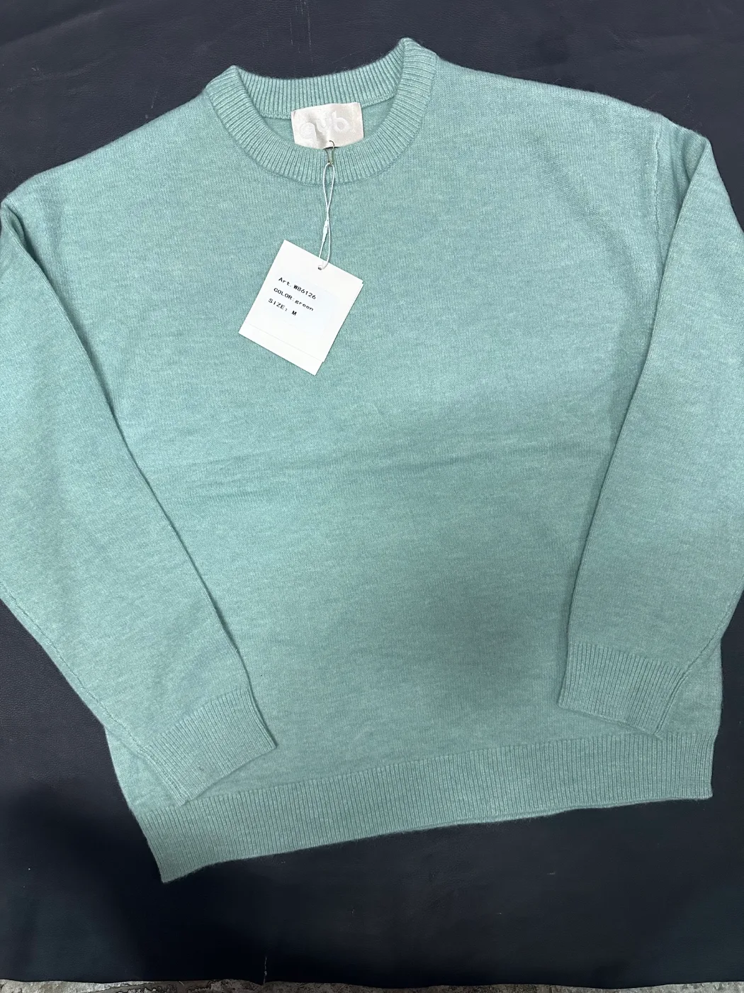 Maglia verde acqua girocollo, foto 1 di 4