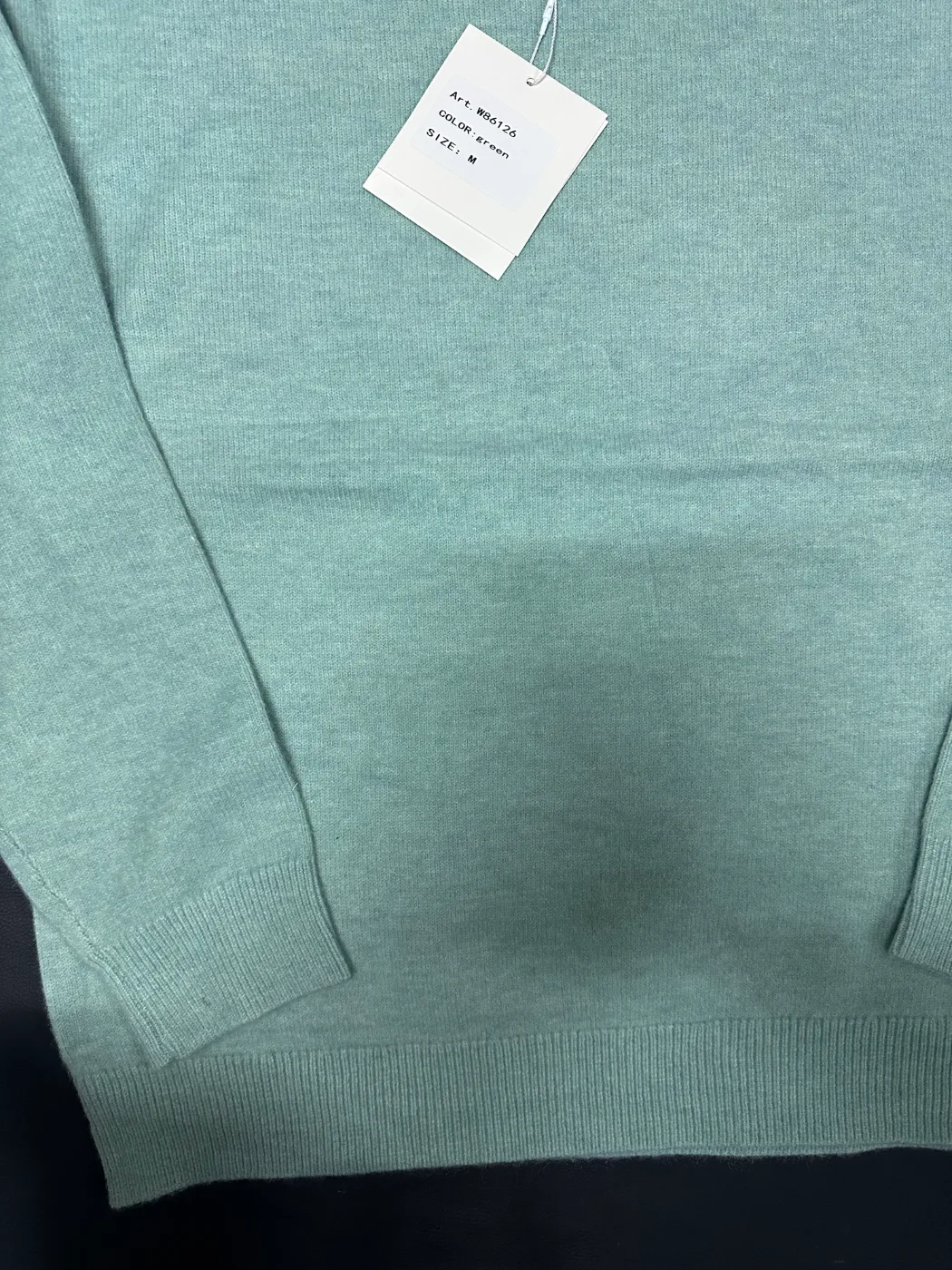 Maglia verde acqua girocollo, foto 3 di 4